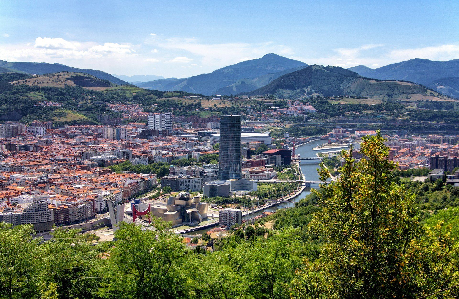 Skyline van Bilbao 