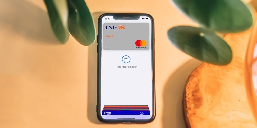 ING Creditcard in Apple Pay