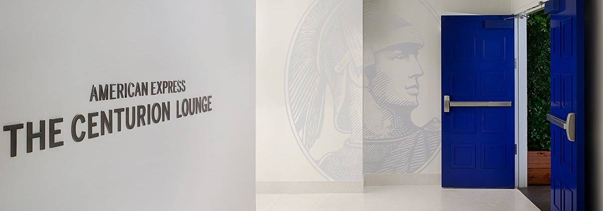 Ingang Amex Centurion Lounge