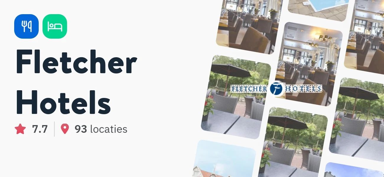 Alle Fletcher Hotels restaurants waar je kunt betalen met een creditcard