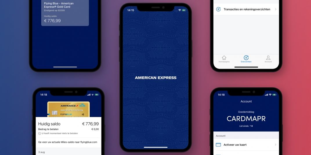 American Express app gemakkelijk je saldo checken