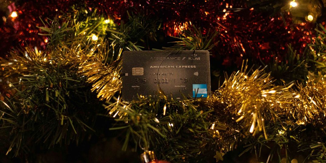 Kerstcadeaus kopen met een creditcard