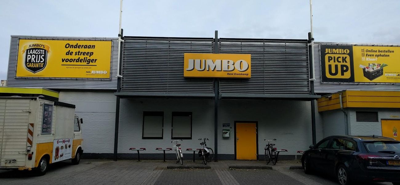 Bij Jumbo in Coevorden (Ingenieur Arjen Vonkweg ) betaal je met