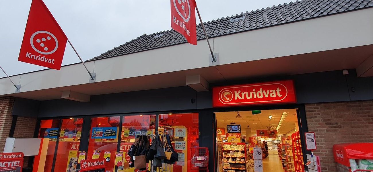 Bij Kruidvat in Zelhem betaal je met creditcards van American Express