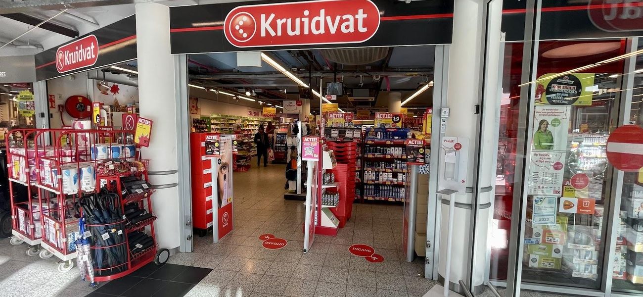 Bij Kruidvat in Hoofddorp (Burgemeester van Stamplein ) betaal je met