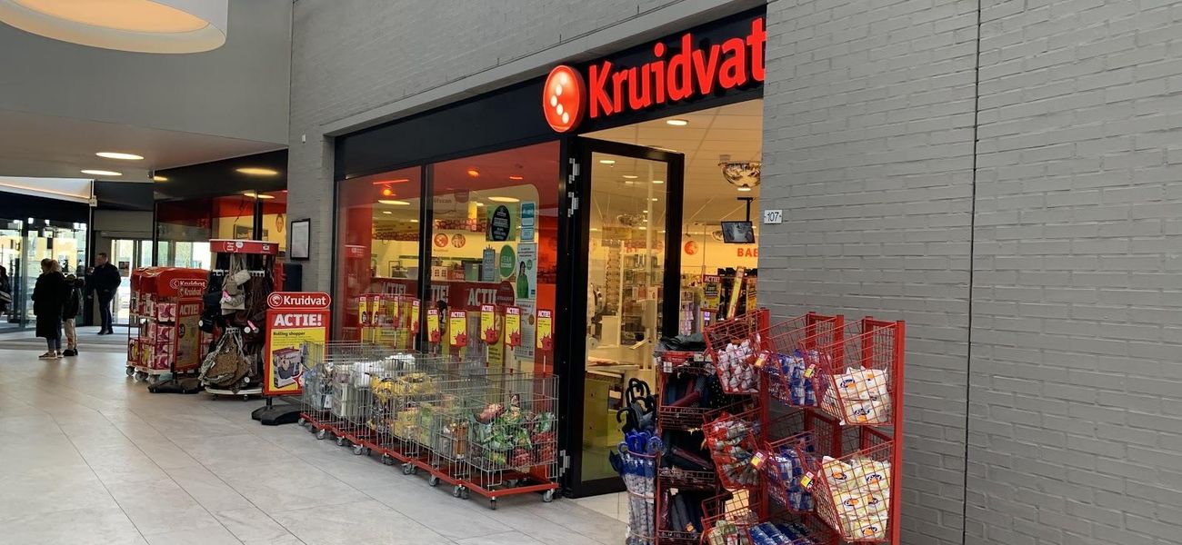 Bij Kruidvat in Hoofddorp (Markenburg) betaal je met creditcards van