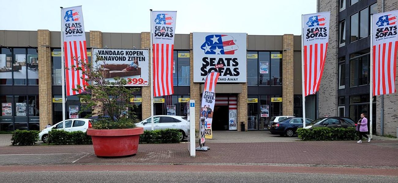 Bij Seats and Sofas Alkmaar betaal je met creditcards van American