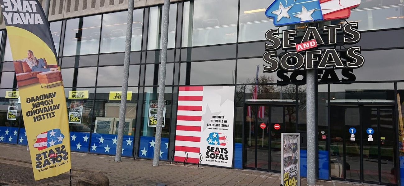 Bij Seats and Sofas Mijdrecht betaal je met creditcards van American