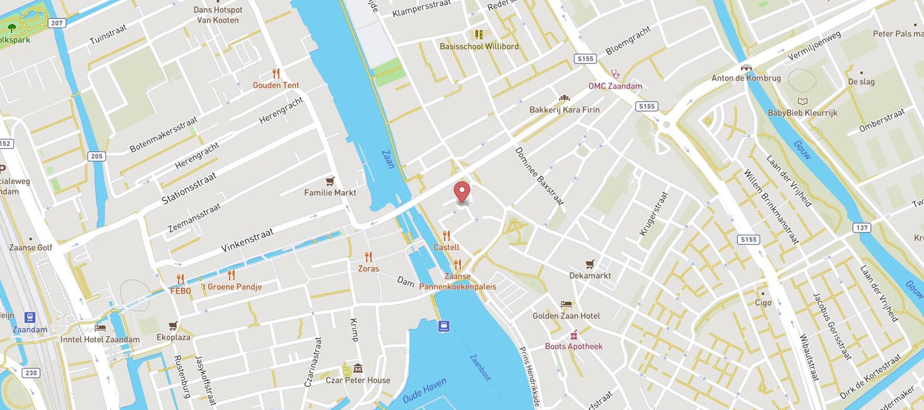 Casa Piri Piri map