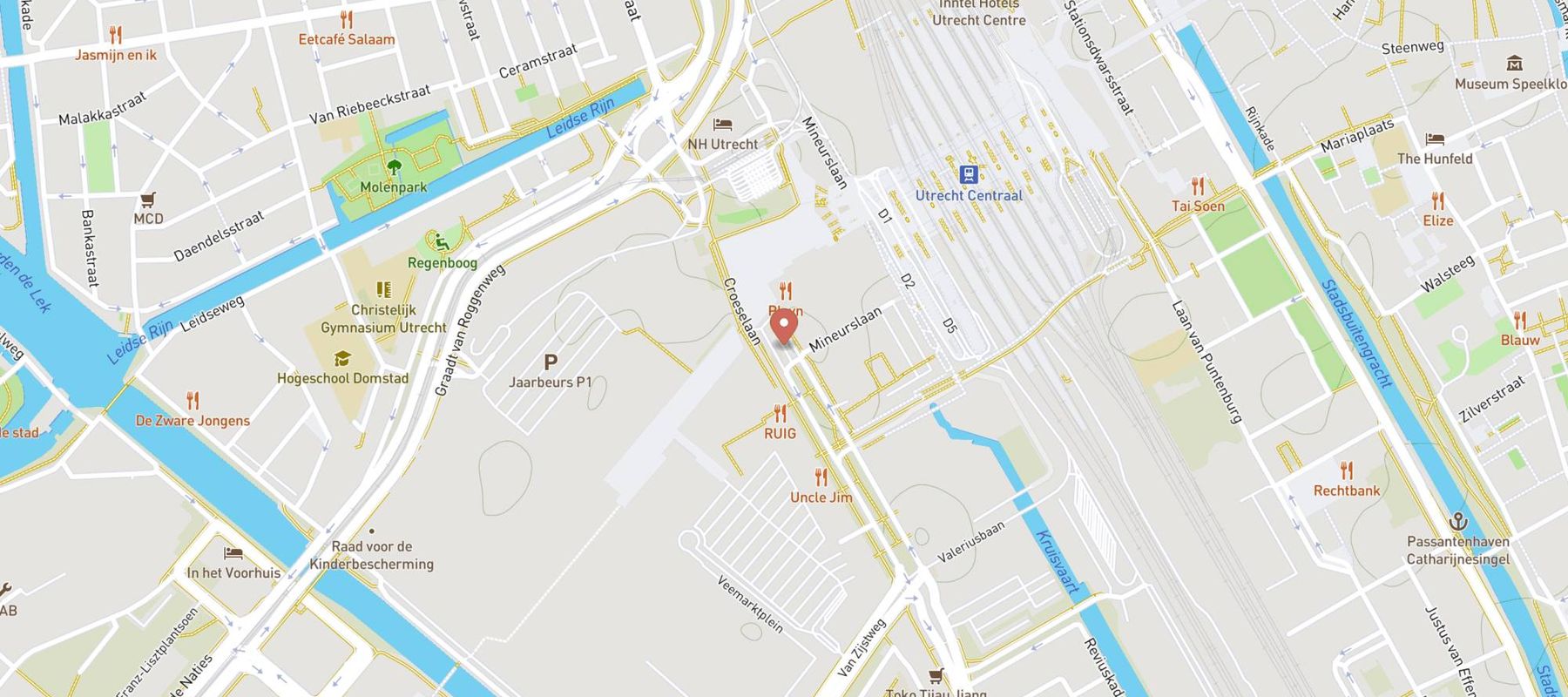 Parkeergarage Croeselaan map