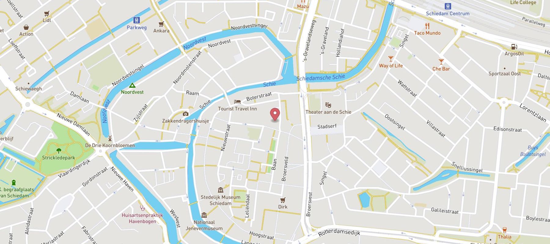 C&A map