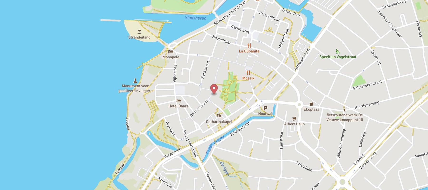 C&A map