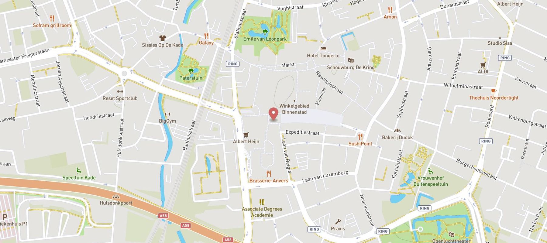 Kippie Roosendaal map