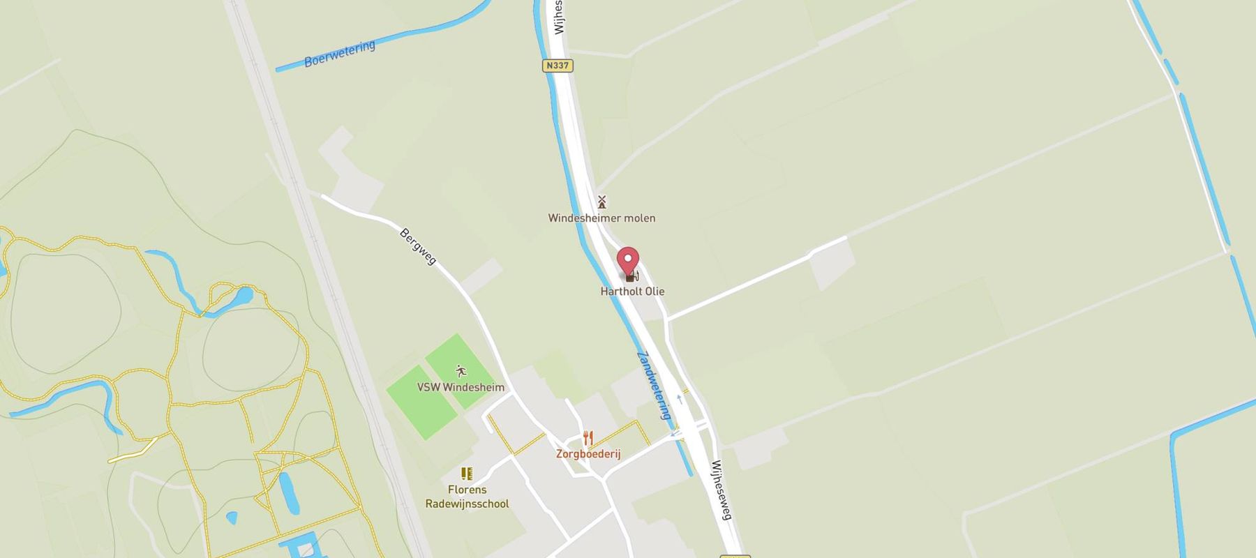 Tamoil Tankstation Windesheim map