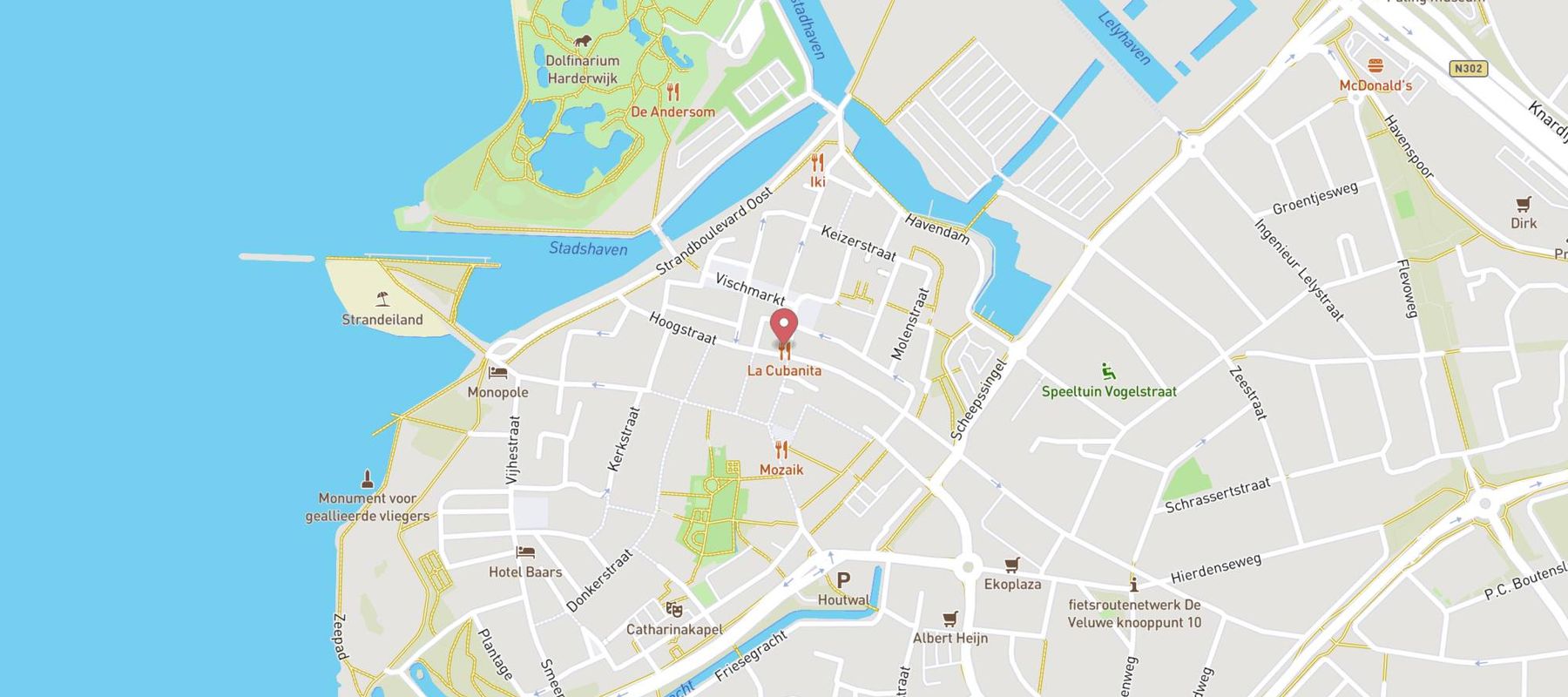 La Cubanita Harderwijk map