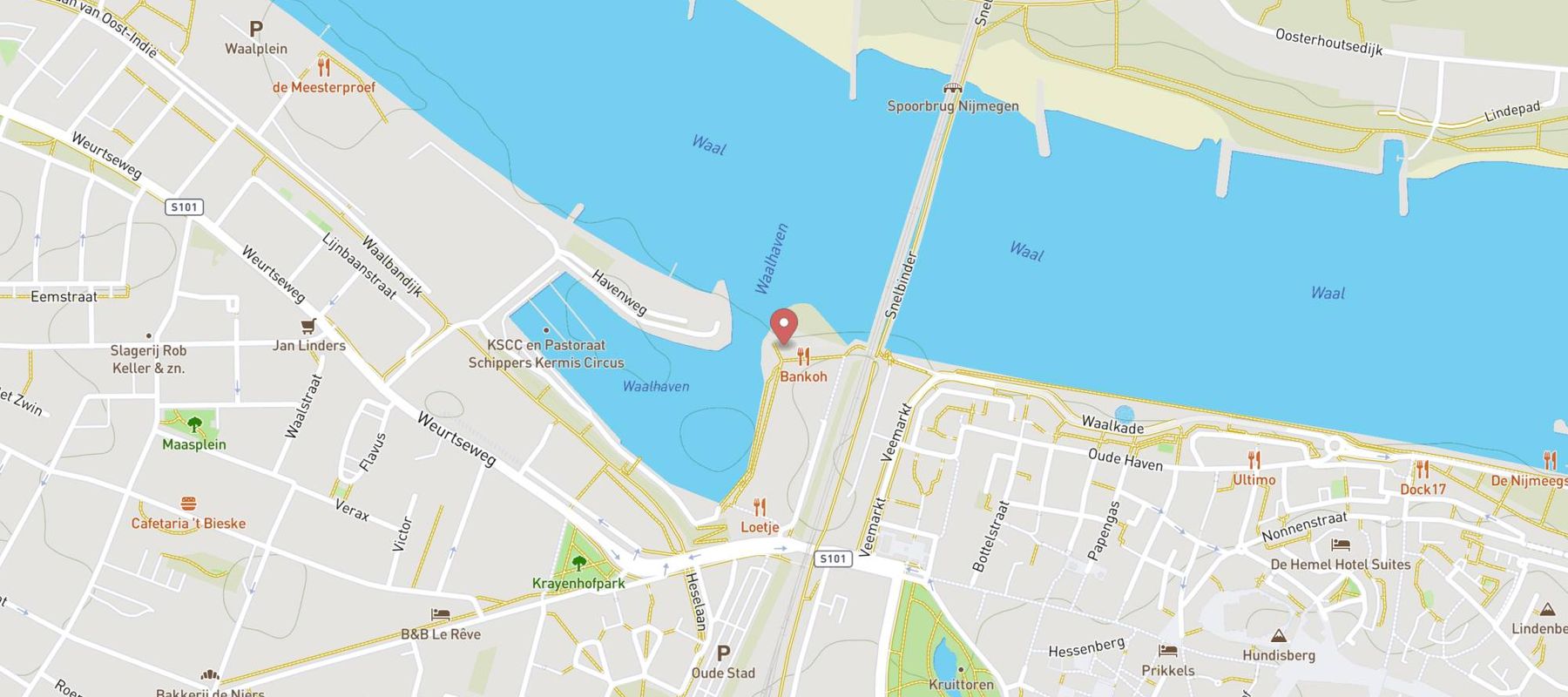 Bistrobar Bankoh map