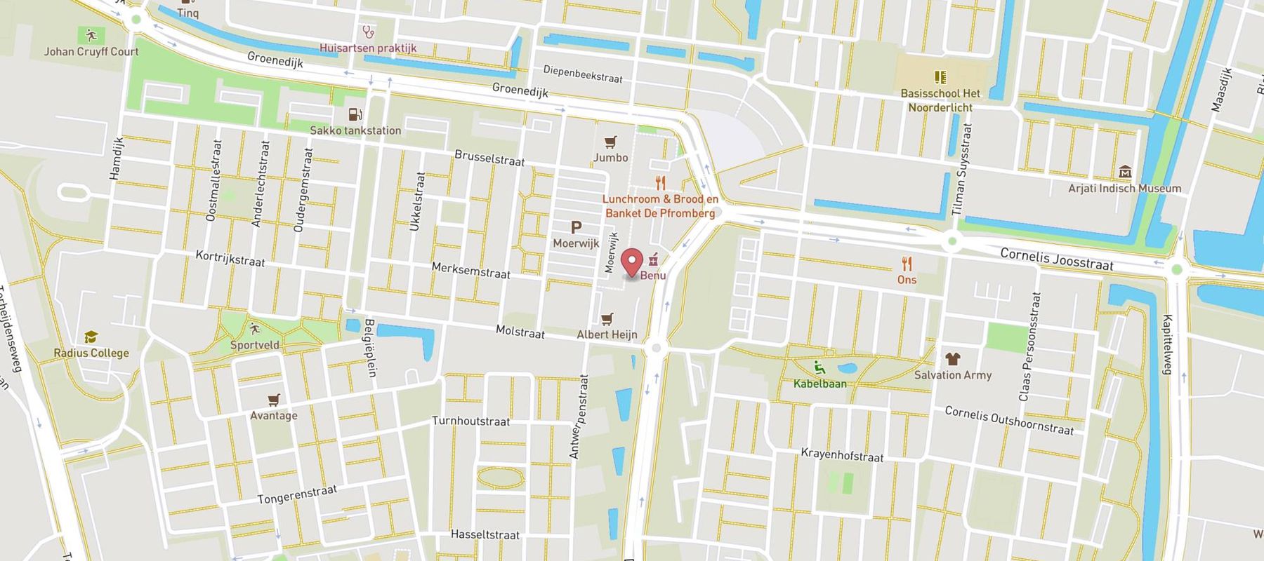 Shoeby - Breda Hoge Vucht map