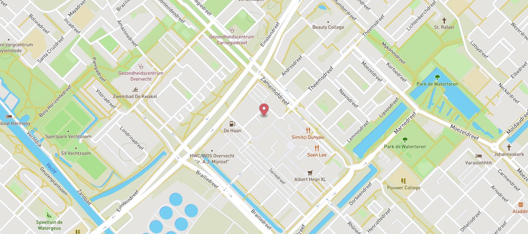 C&A map