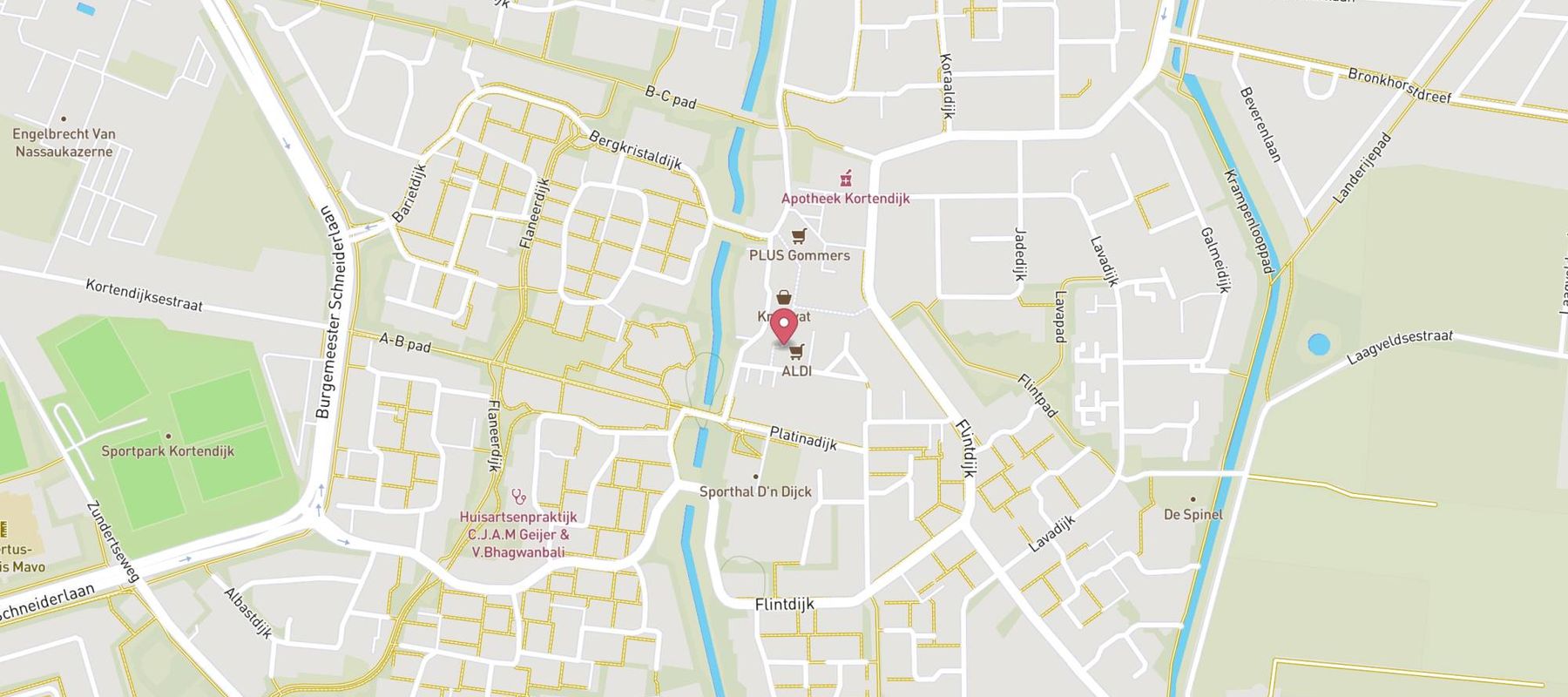 ALDI map
