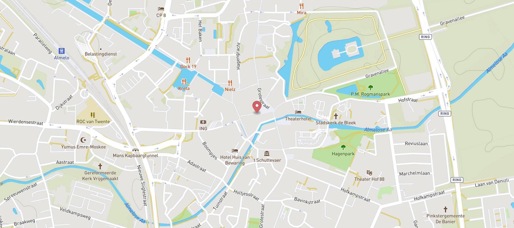 Hans Anders Opticien Almelo map