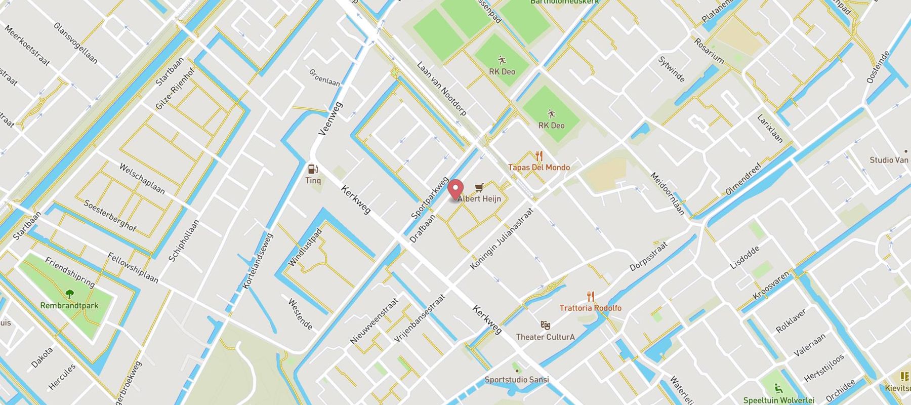 Kruidvat map