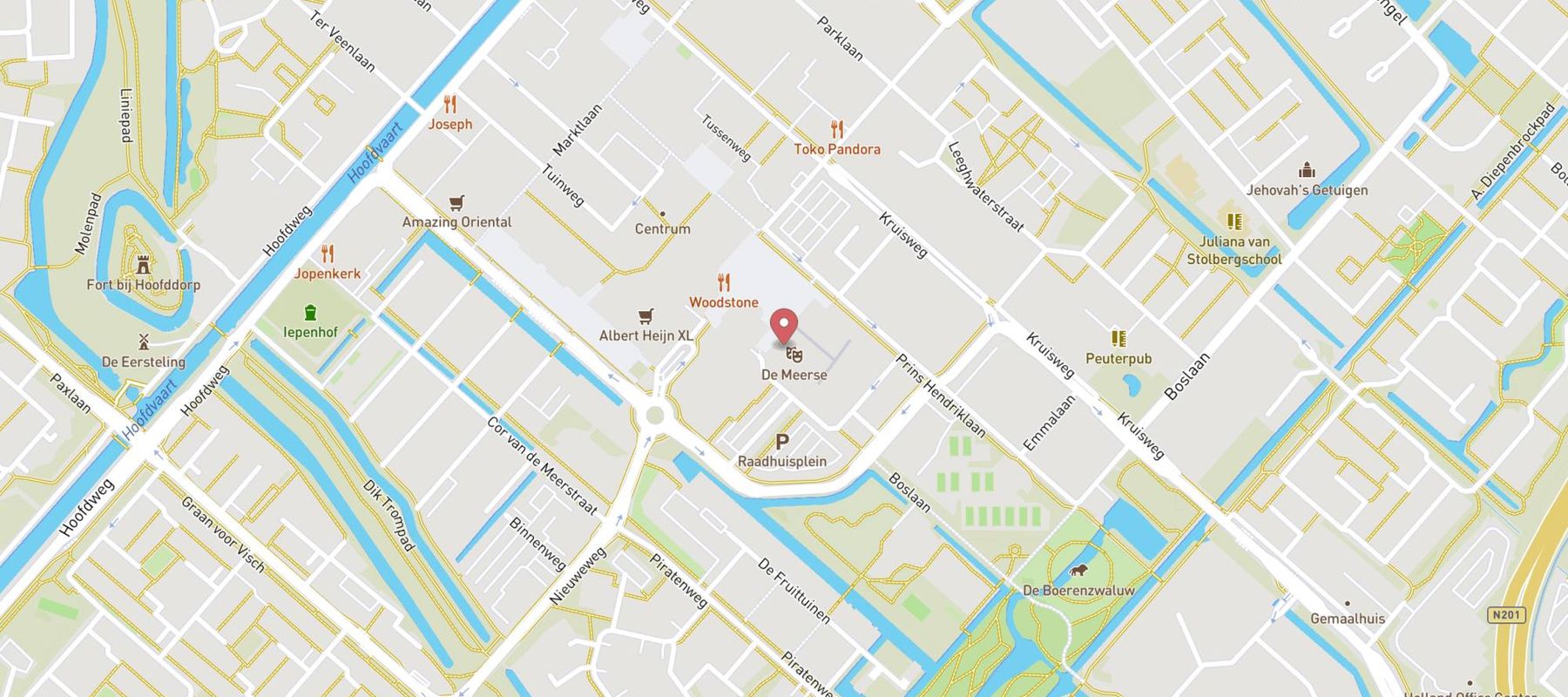 Restaurant De Beren Hoofddorp map