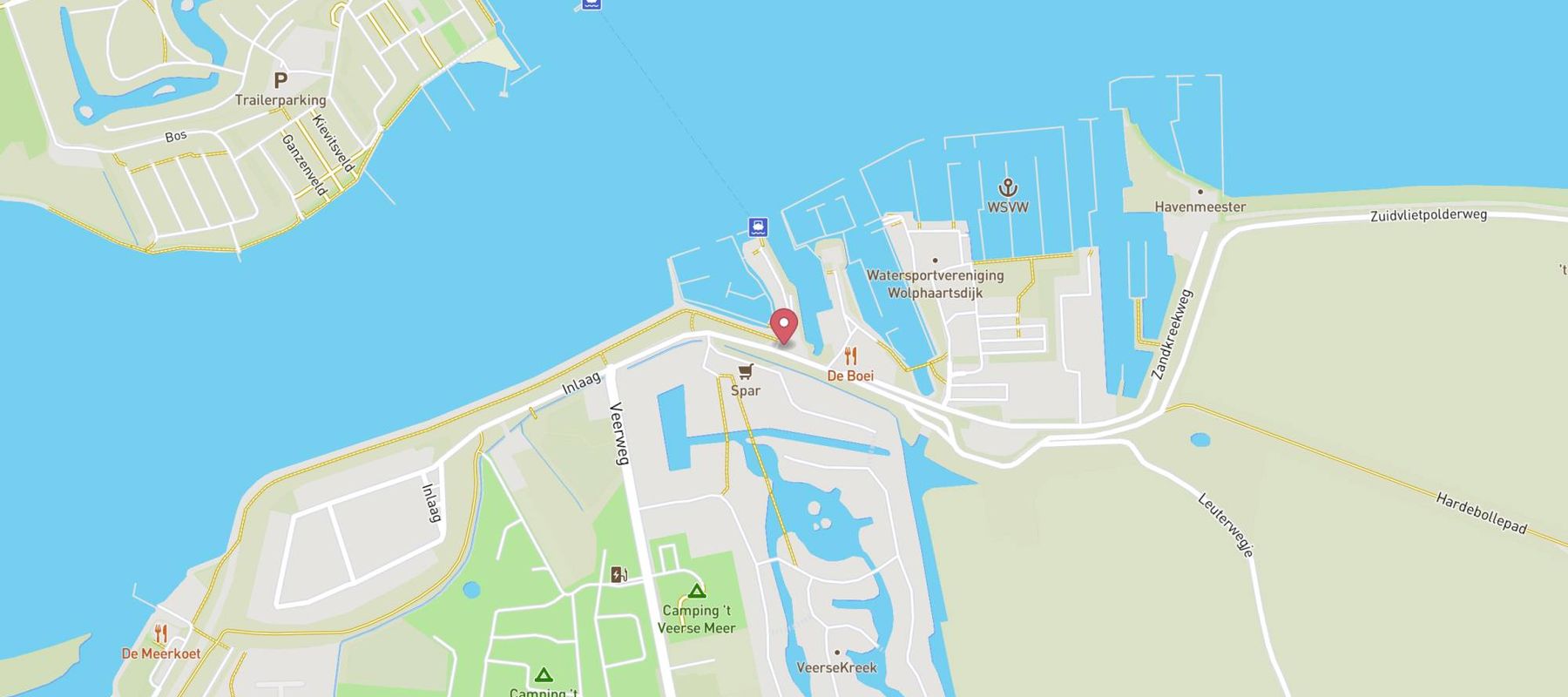 Restaurant Meliefste map