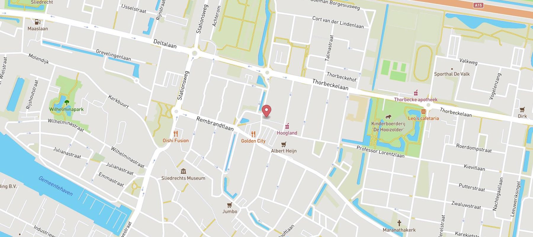 Trekpleister map