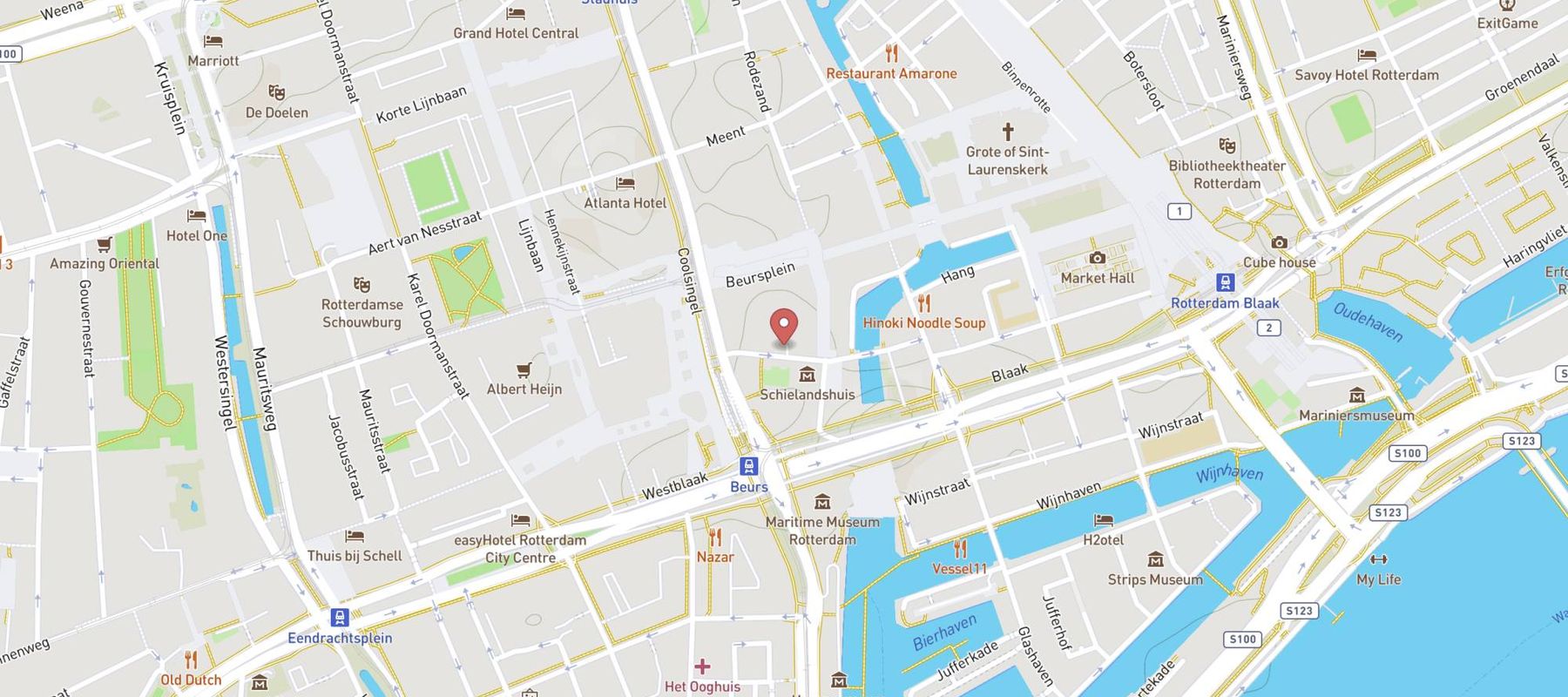 Q-Park Koopgoot map