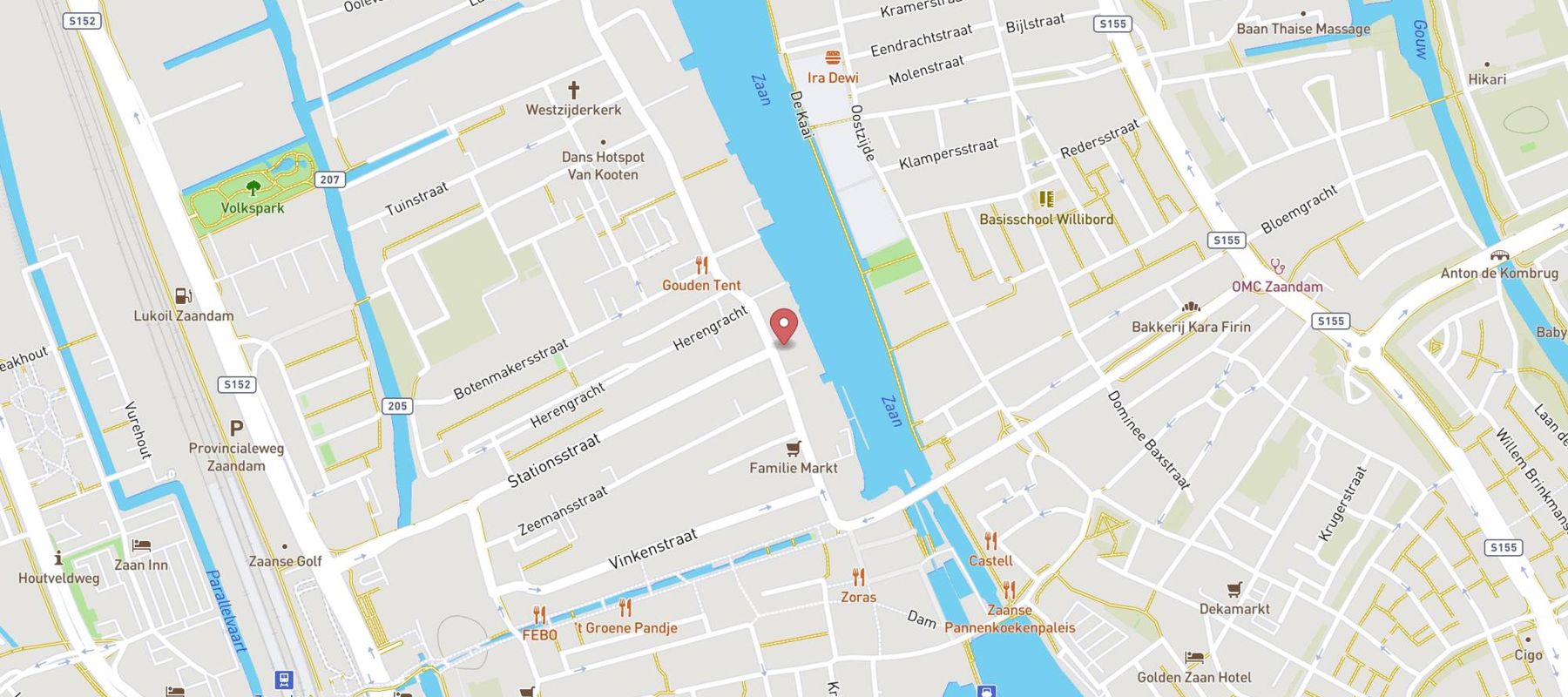 La Cubanita Zaandam map