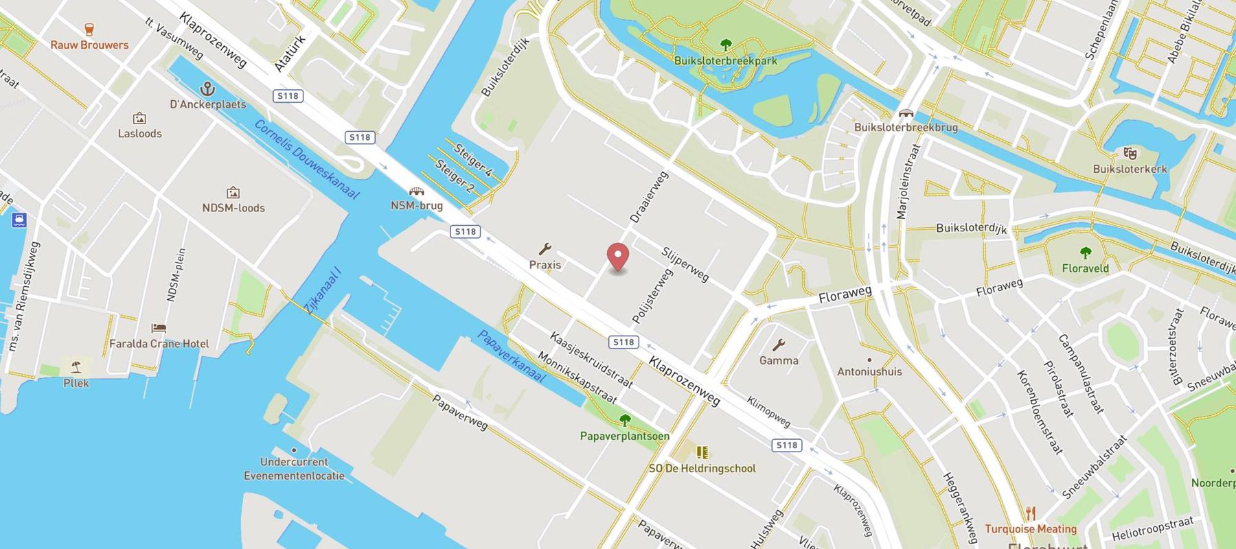 Autoservice KwikFit Amsterdam Noord map