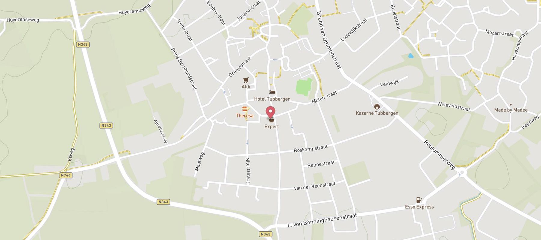 Expert Tubbergen map