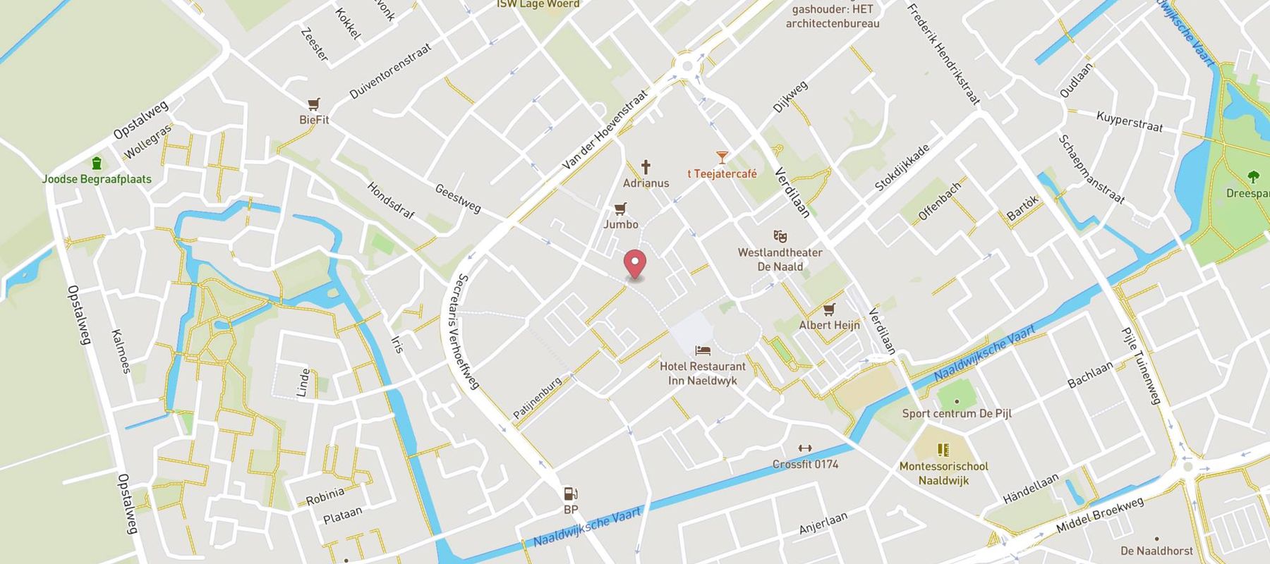 Pearle Opticiens Naaldwijk map