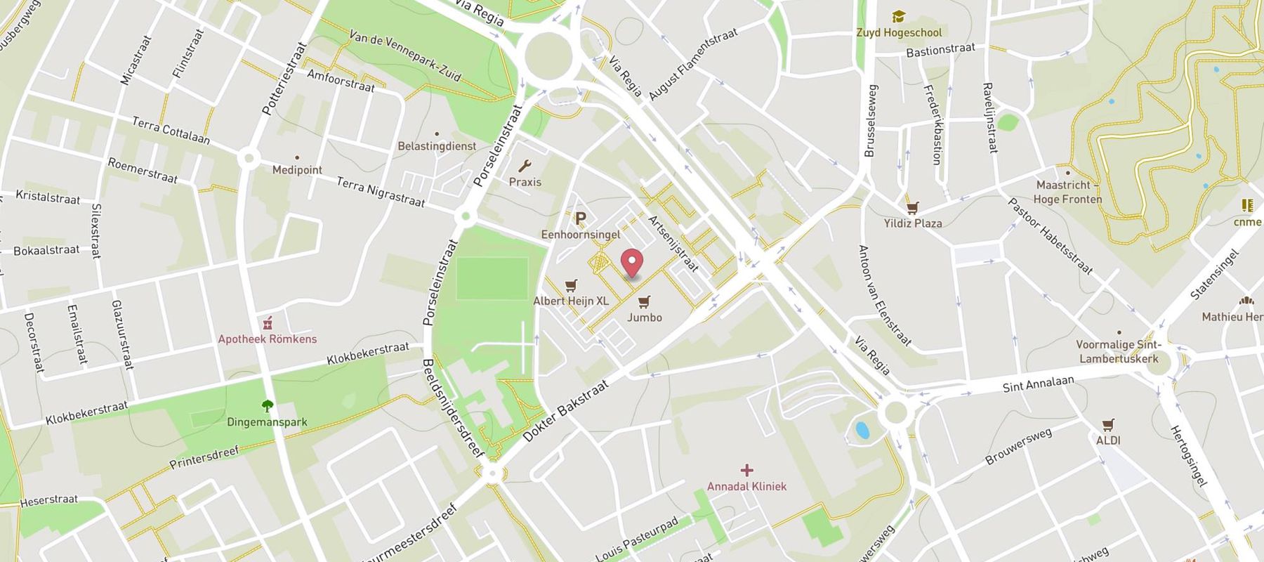 Action Maastricht map
