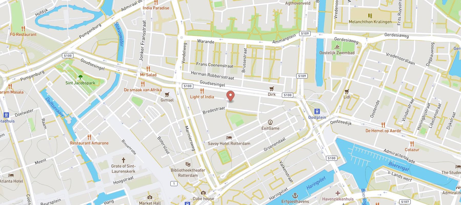 Héroine Restaurant & Bar map