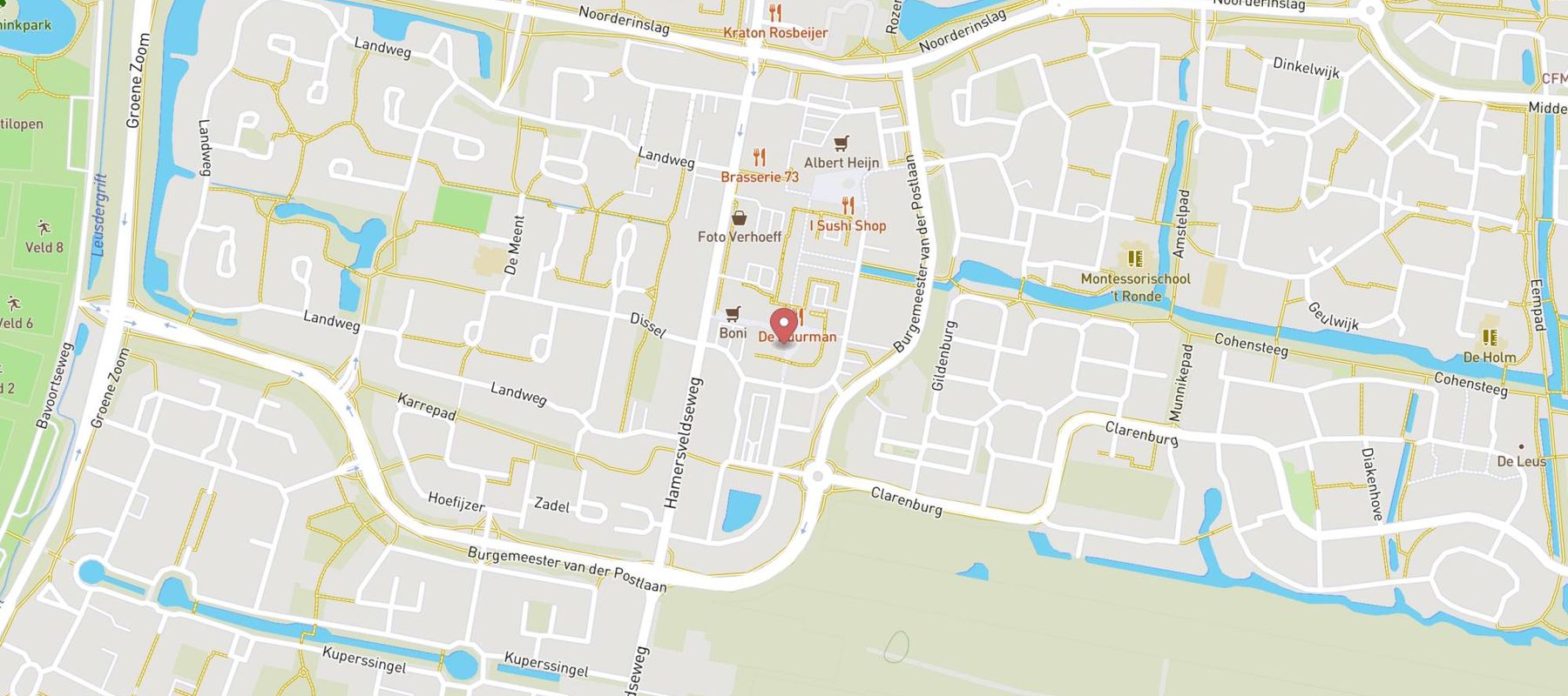 Blokker Leusden map
