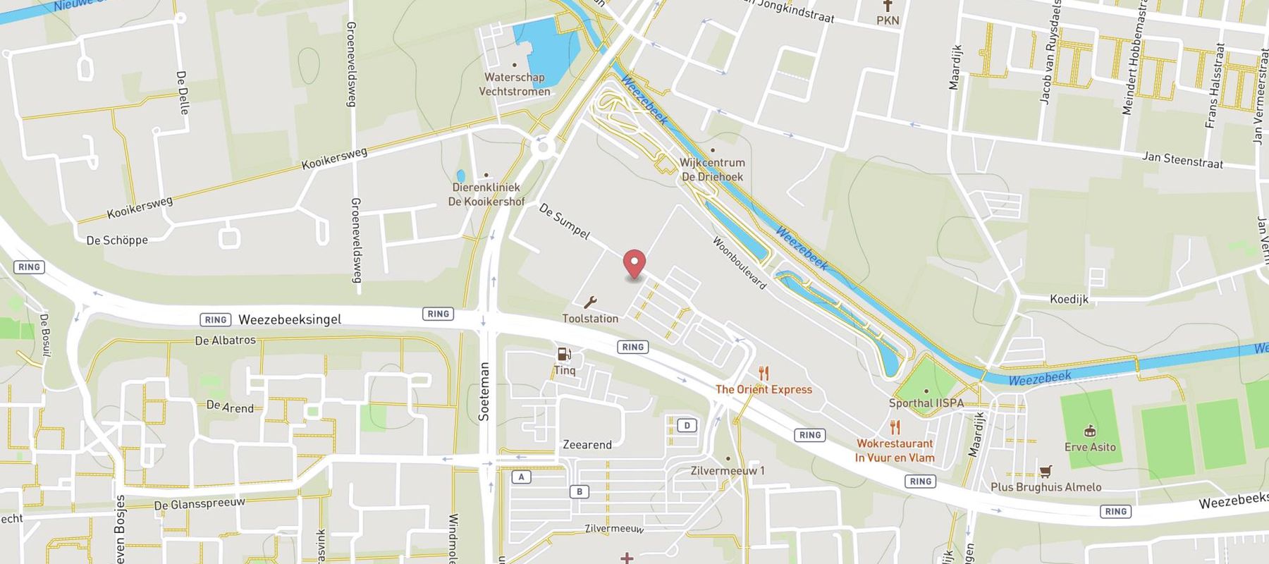 Leen Bakker map