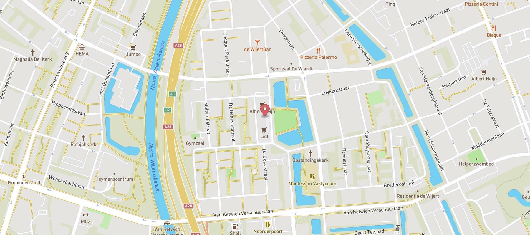 Kruidvat map