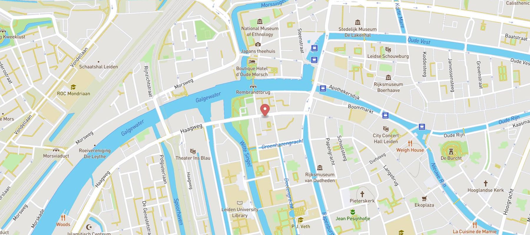 La Cubanita Leiden map