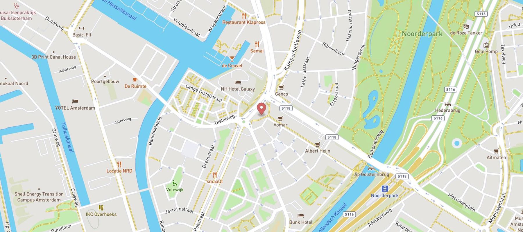 Taco Mundo Amsterdam-Noord map