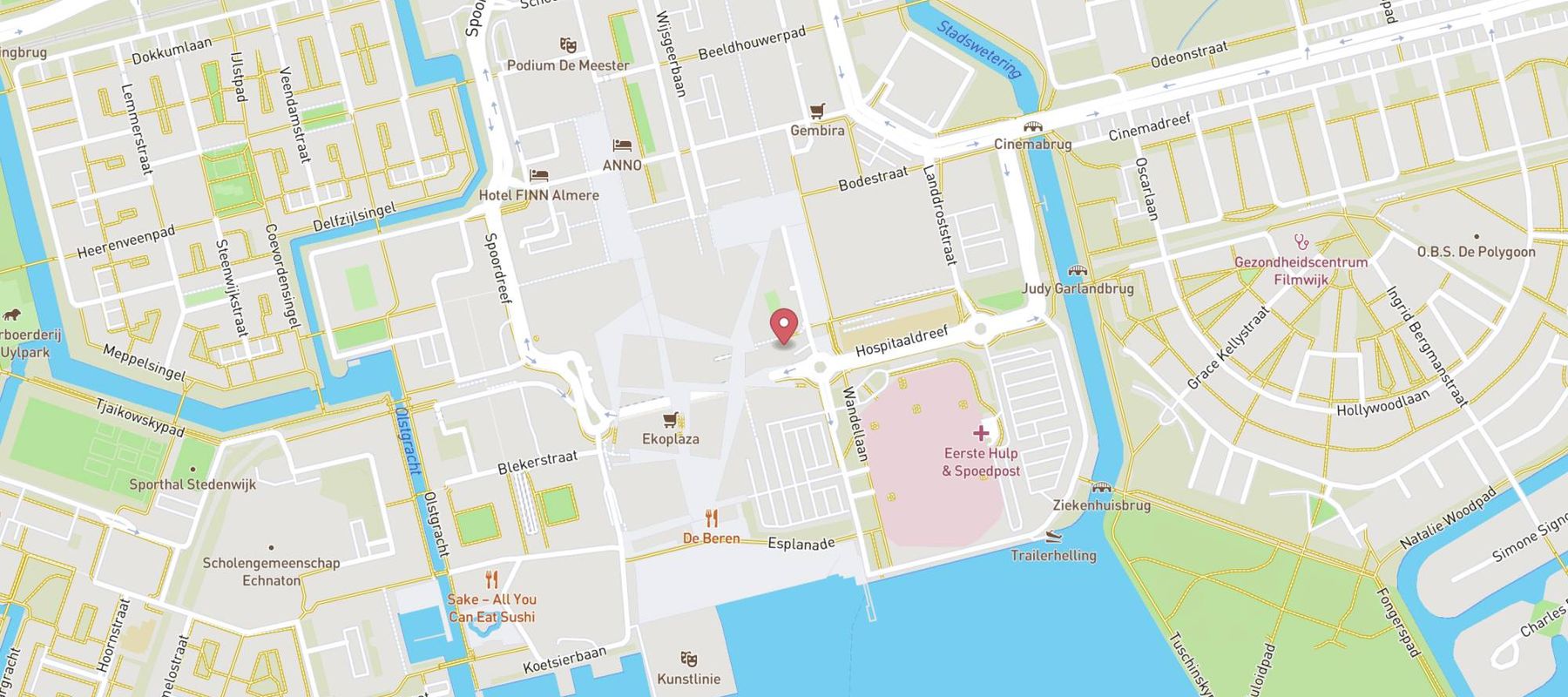 HEMA map