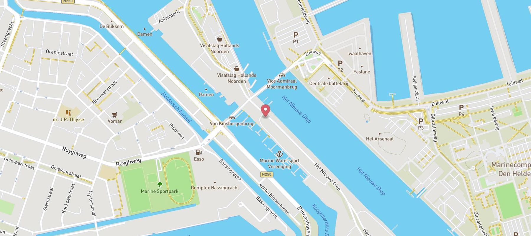 Visrestaurant/Café Neptunus map