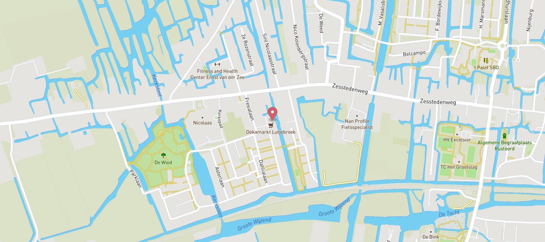 DekaMarkt Lutjebroek map