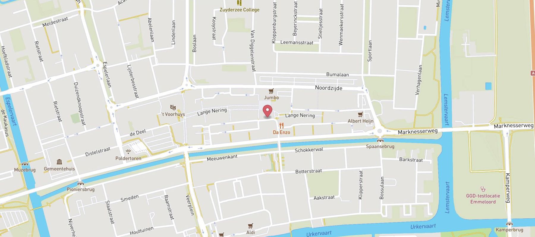 Trekpleister map
