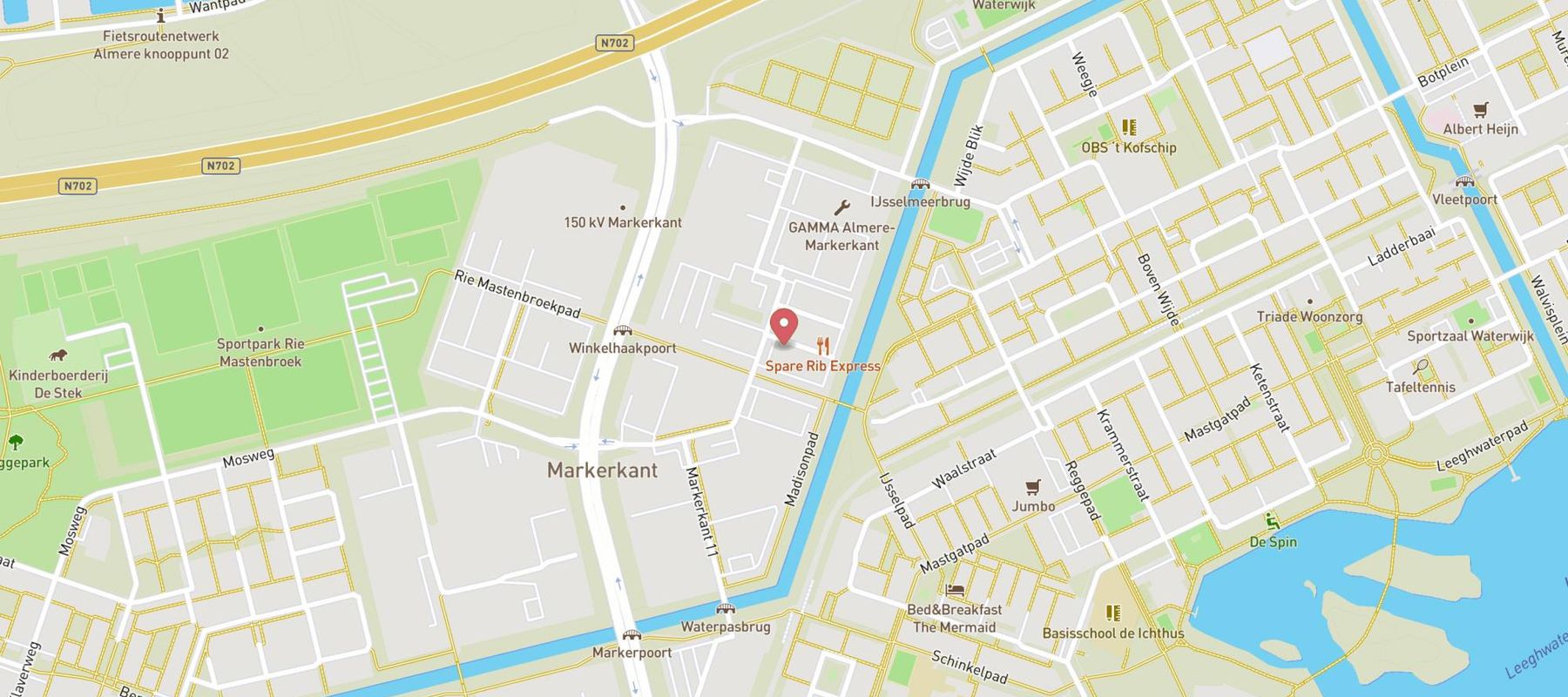 Taco Mundo Almere-Stad map