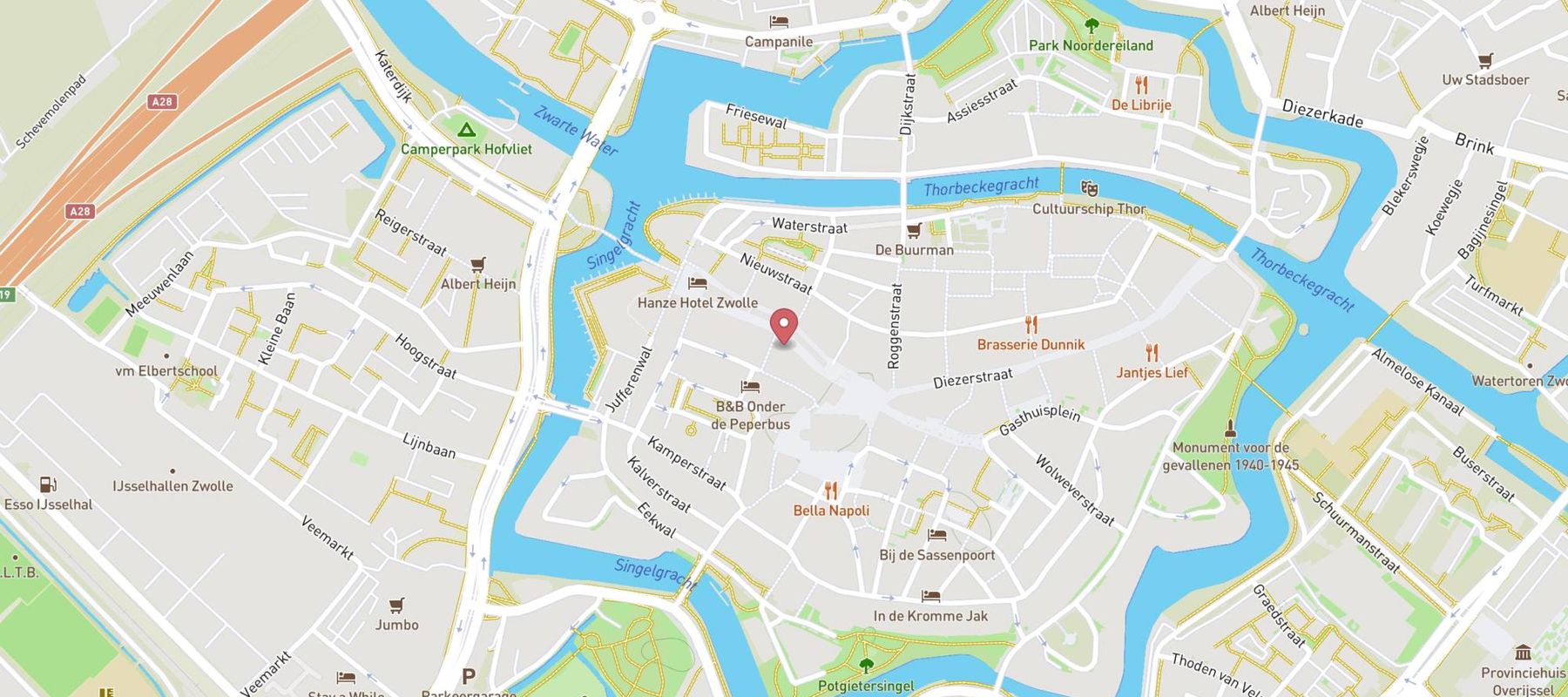 Baki's | Finest Döner Kebab Zwolle map