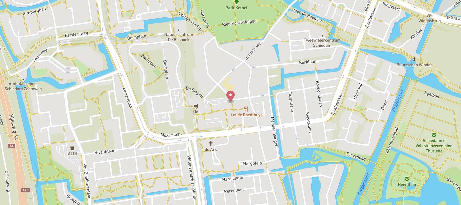 Kruidvat map