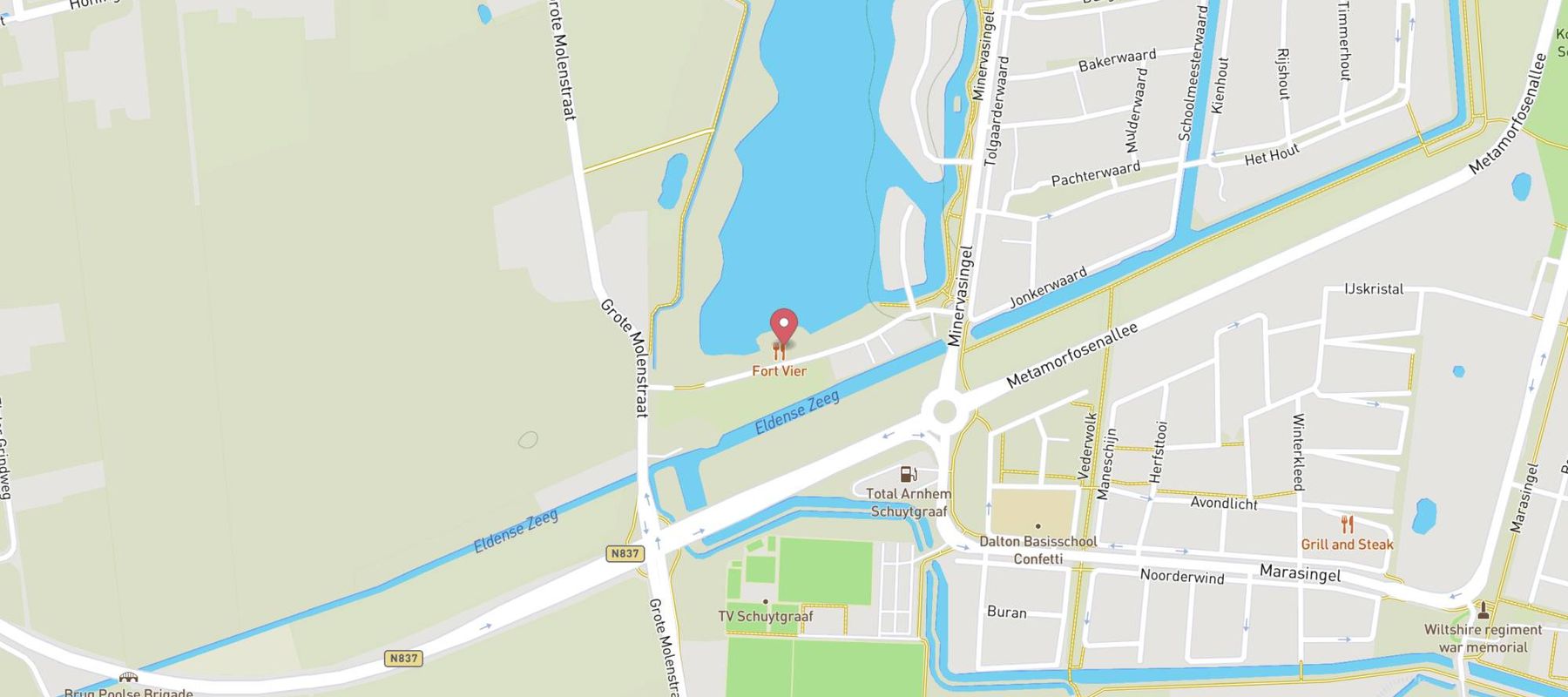 FortVier map