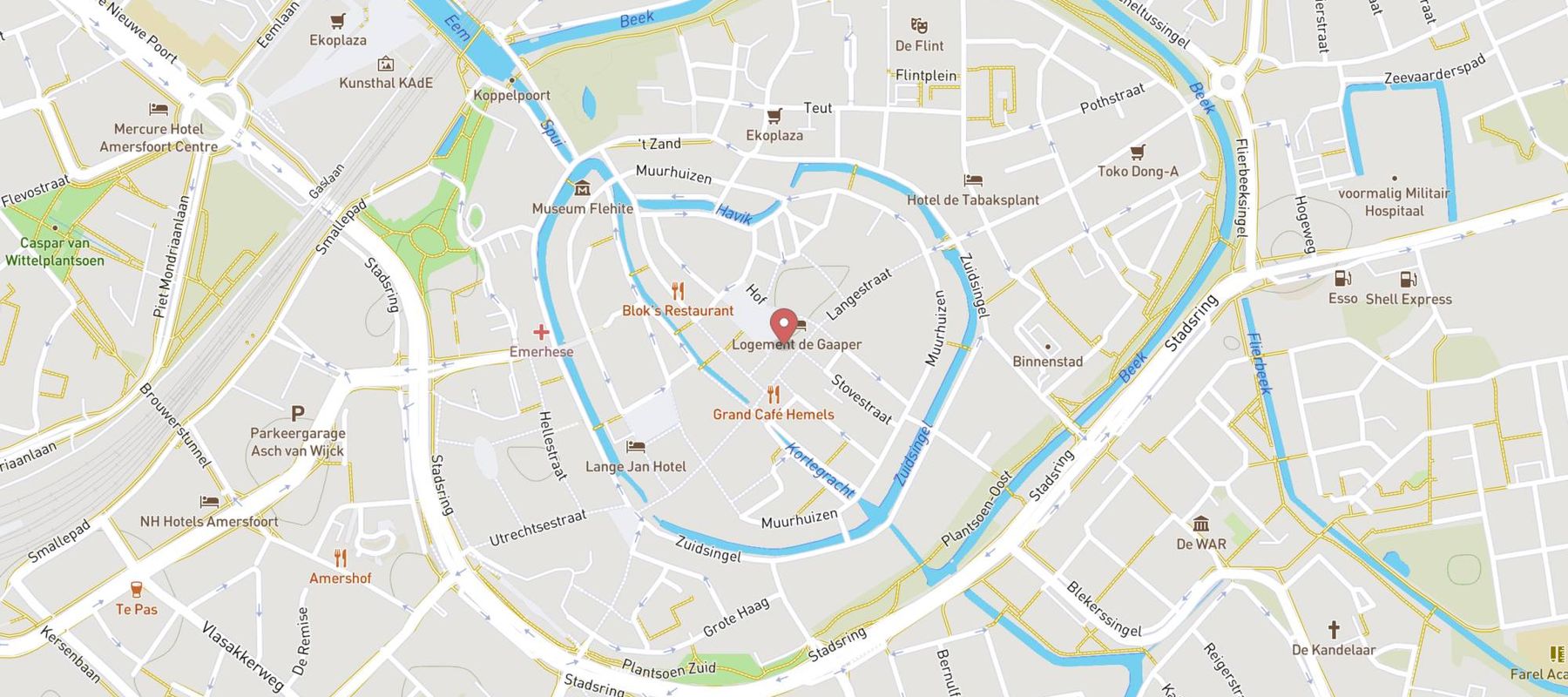 The Society Shop map