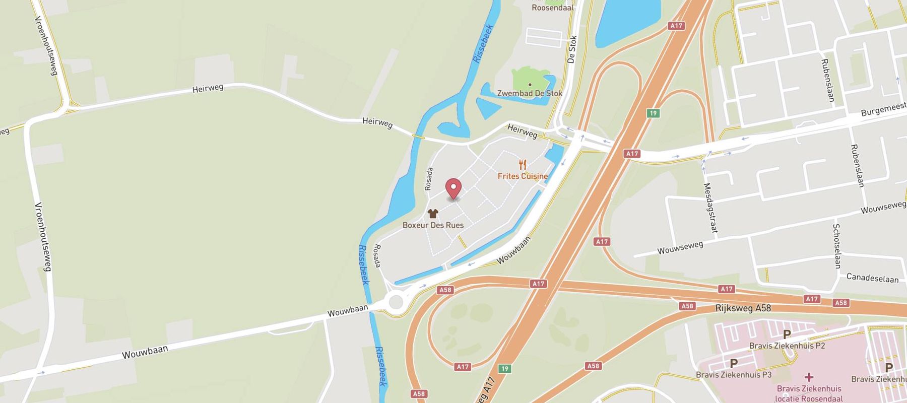 Protest Outlet Roosendaal map